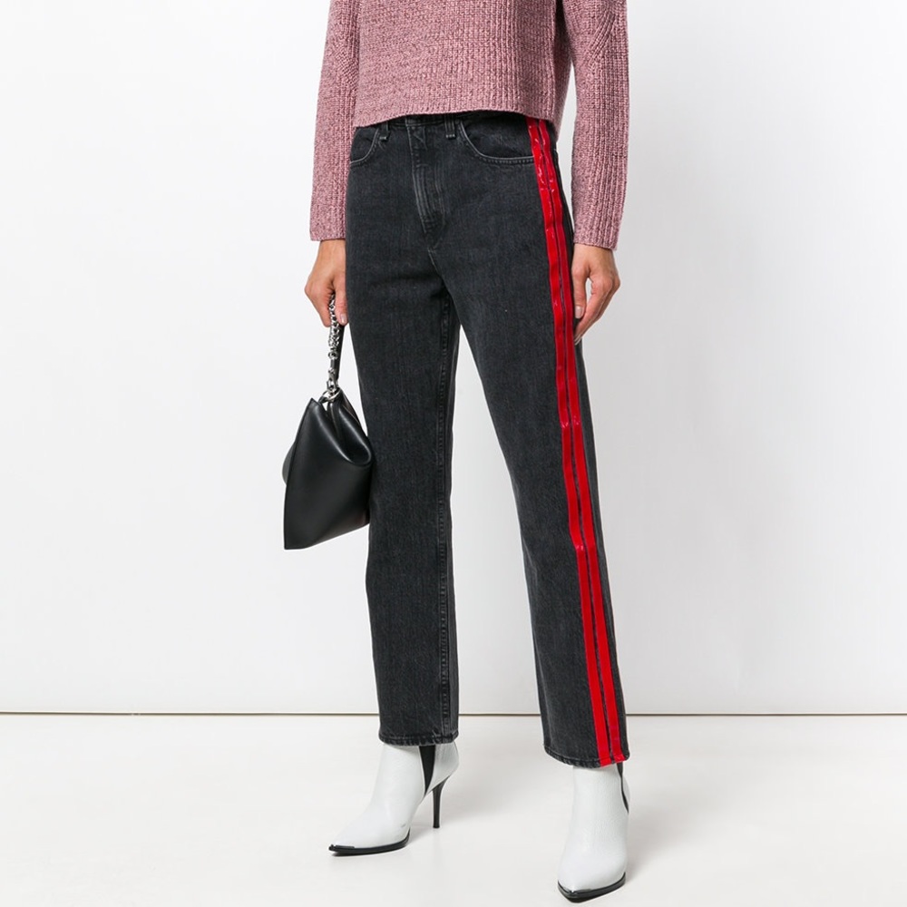 Rag & Bone Ankle Straight Jeans